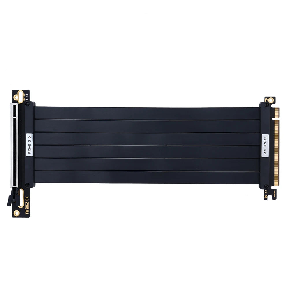 PCIe 3.0 EMI Shielded GPU Riser Extension Cable 20–35cm