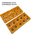 10-Pack CCMT09T308 Carbide Inserts CNC Metal Turning Tools