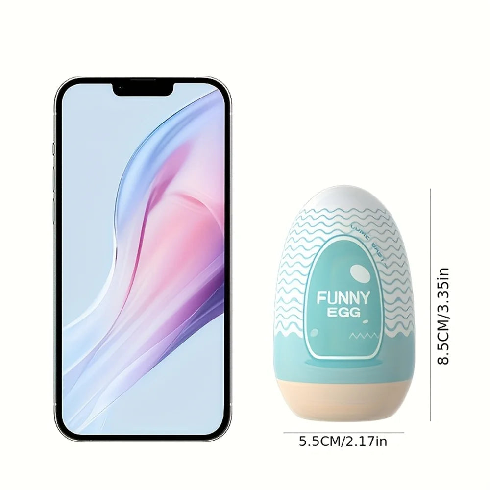 OREADEX Pocket Egg Stroker – 3D Textured Silicone Massager