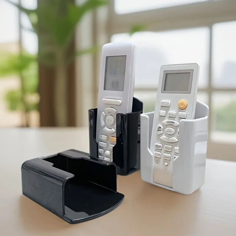 2-Pack Wall-Mounted Remote Control Holder & Organizer