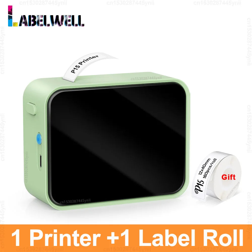 Marklife P15 Mini Bluetooth Inkless Thermal Label Printer