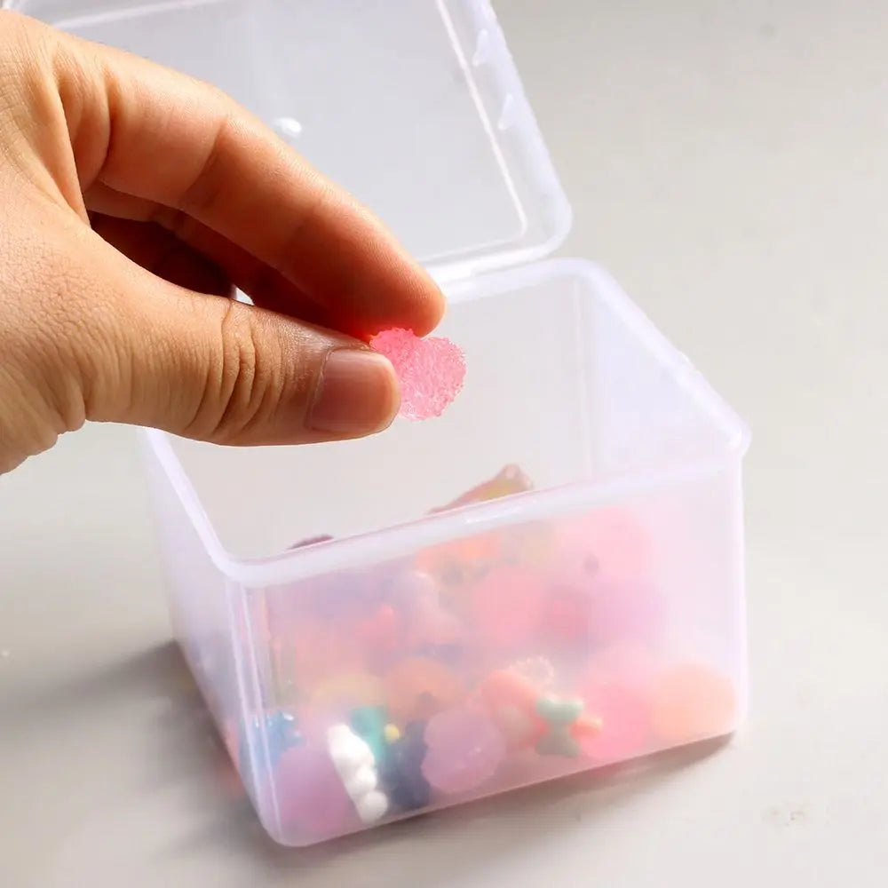Clear Plastic Storage Box with Lid – Multi-Purpose Container
