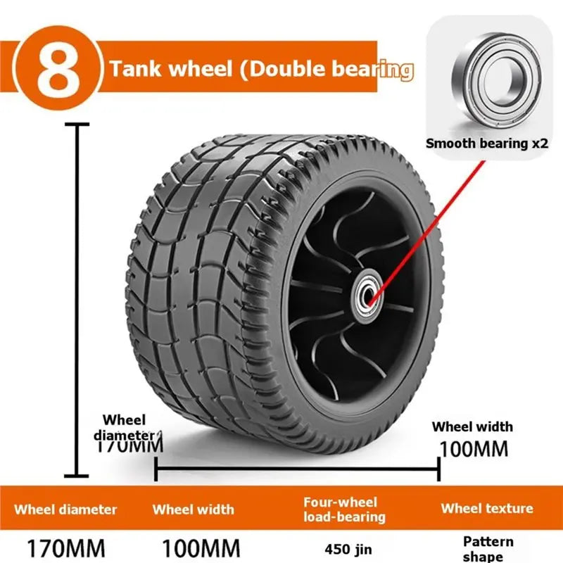 Wagon Cart Replacement Wheel – Beach & Garden Outdoor Use