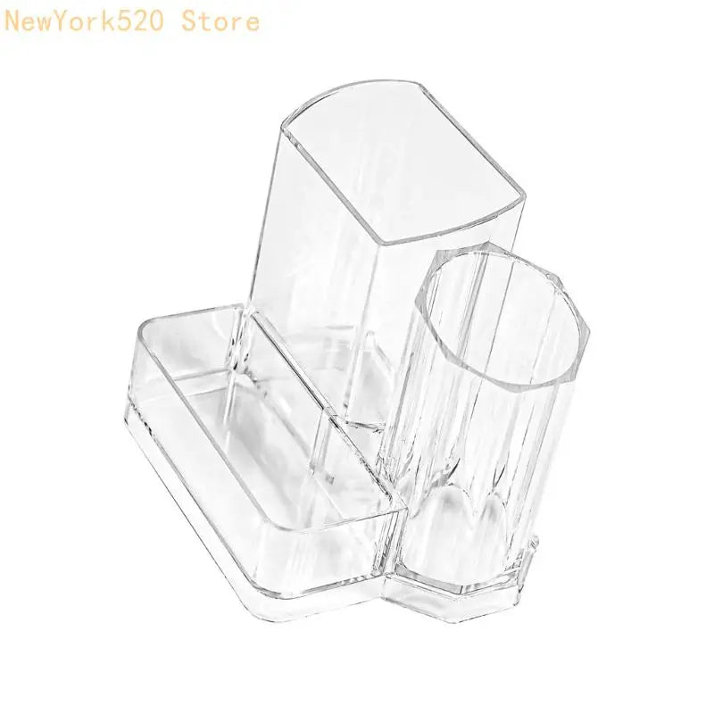 Clear Acrylic Makeup Organizer Multi-Layer Portable Storage