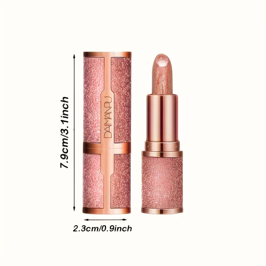 VIBE Rose Smoke Velvet Glossy Lipstick – Waterproof Shimmer
