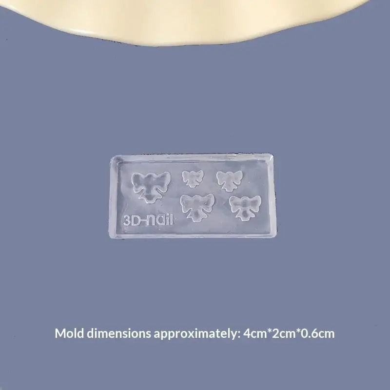 3D Silicone Nail Mold Template – DIY Nail Art Carving Tool