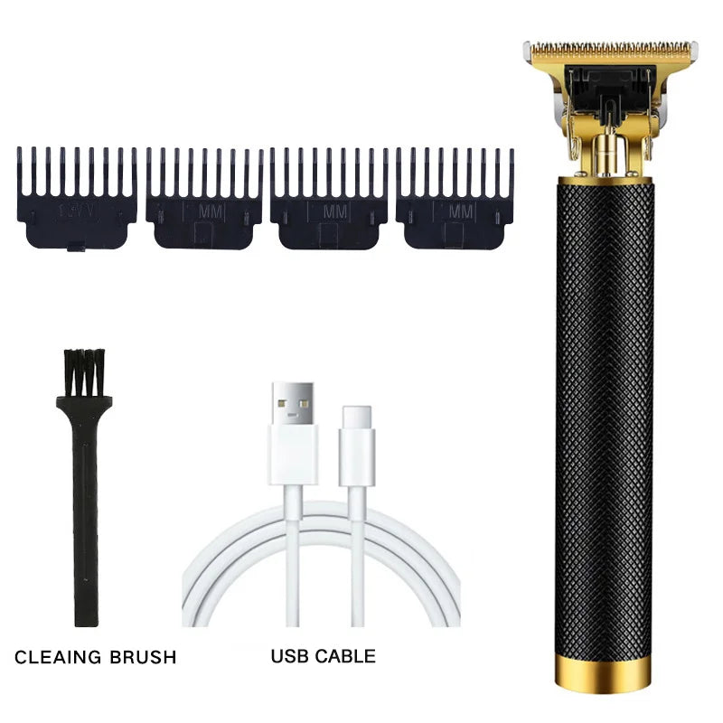 XMSJ T9 Cordless Hair Clipper & Beard Trimmer – USB Charging