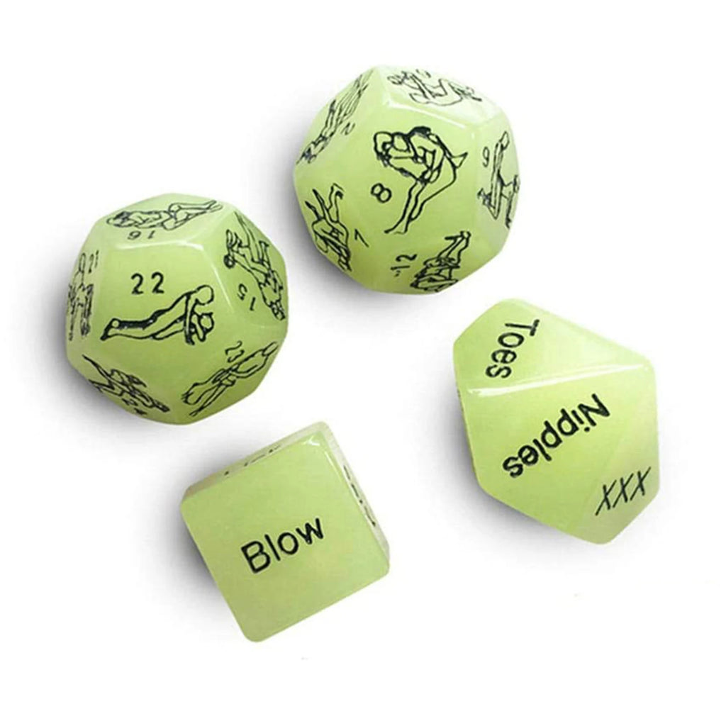 Couple Fun Dice Set – 4-Piece Game for Date Nights & Parties