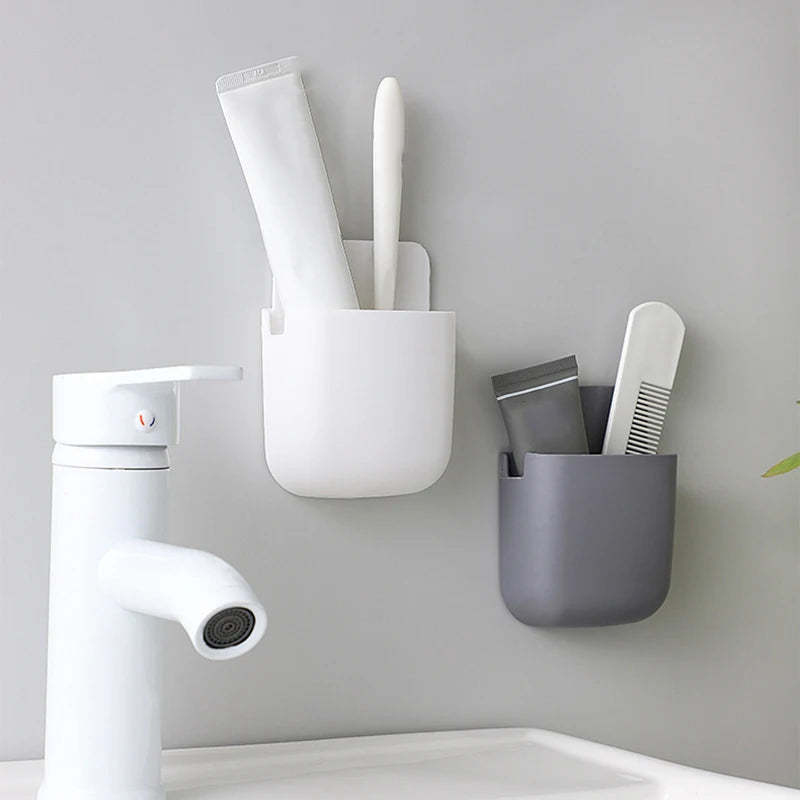 Wall Mount Remote Control & Phone Charging Storage Box