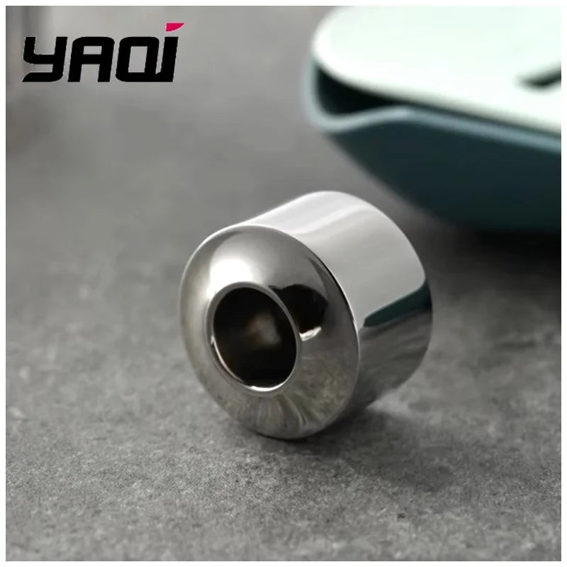 YAQI Inkwell Stainless Steel Razor Holder – Men's Shaving Stand