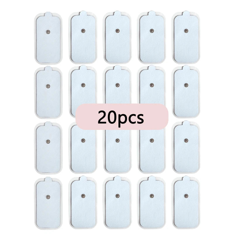 VIBE 5x10cm TENS Electrode Pads – Reusable Conductive Gel