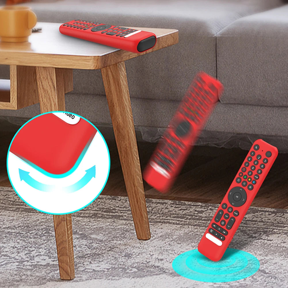 Silicone Remote Cover for TCL RC716 RC833 GUB1 – Glow Anti-Slip