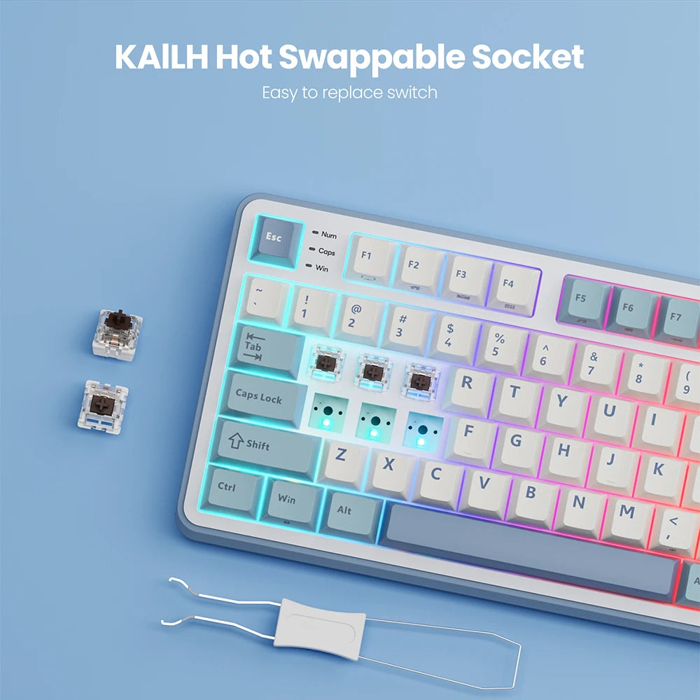 RK S98 98-Key Wireless Mechanical Keyboard | TFT, RGB, Hot Swap
