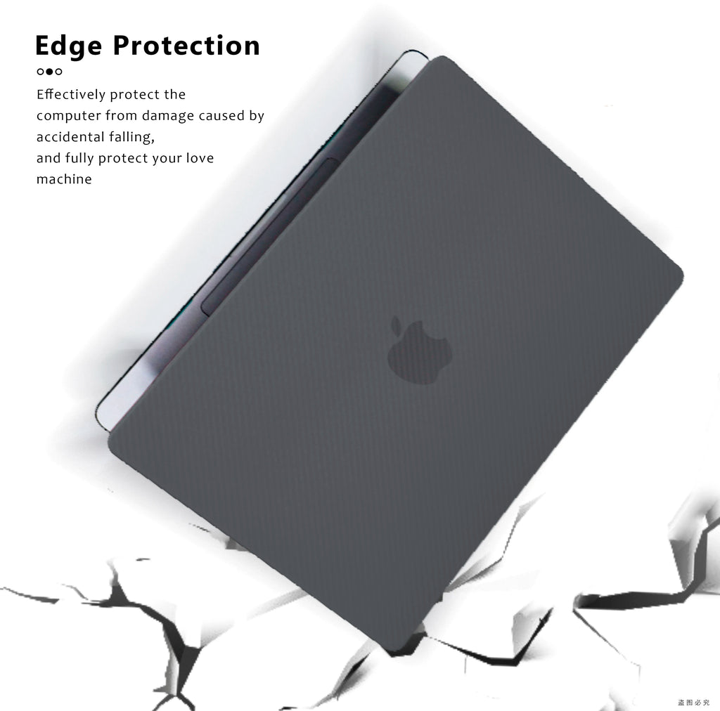 EGYAL Carbon Fiber MacBook Air 13 M1 & Pro 13/14 Case Cover