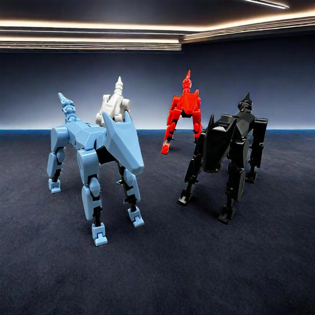 3D Printed Poseable Robot Mannequin Figure Toy | Multi-Joint