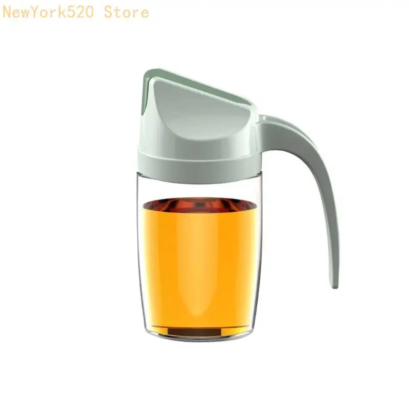 Auto-Cap Leakproof Glass Oil & Condiment Dispenser Bottle