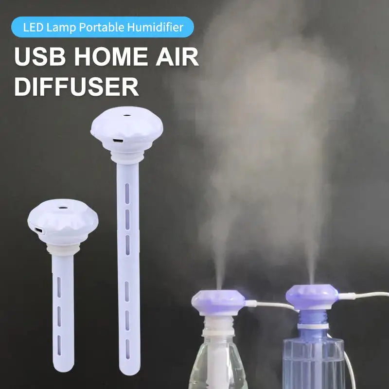 Portable USB Humidifier Stick with LED Night Light & Mist