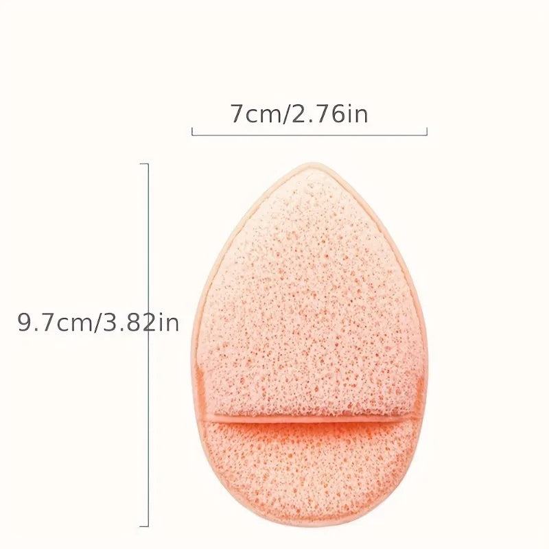 Handheld Facial Cleansing Brush, Sponge Puff & Scrubbing Set