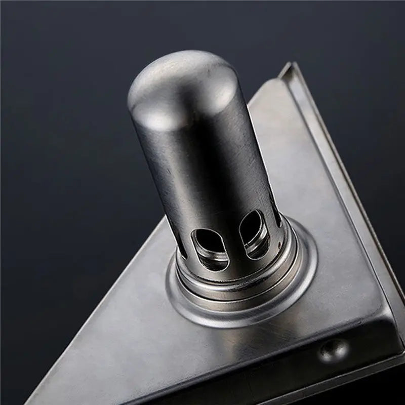 Triangle Tile Insert 304 Stainless Steel Shower Floor Drain