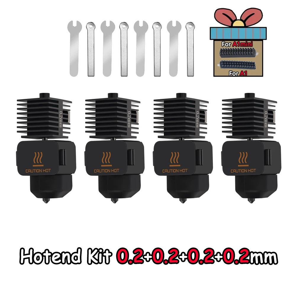 Sprouture Lab V2 Hotend & Steel Nozzle Kit – Bambu Lab A1 / A1 Mini