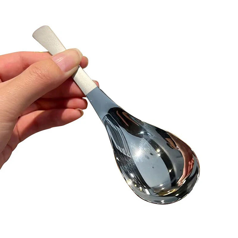Stainless Steel Soup Spoon Mirror Polished Gold Silver Flatware