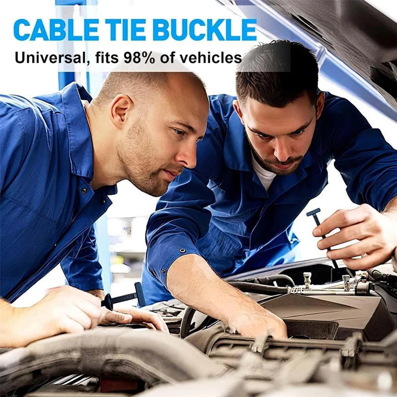 Heavy Duty Self-Locking Nylon Zip Ties & Cable Tie Buckles