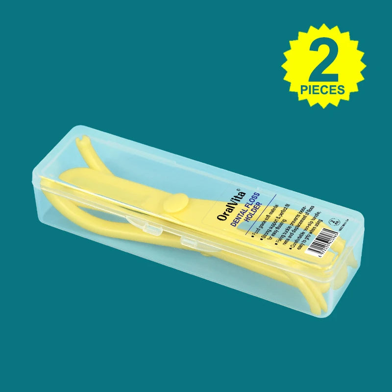 Y-Shape Reusable Dental Floss Holder 1/2 Pcs | Oral Care