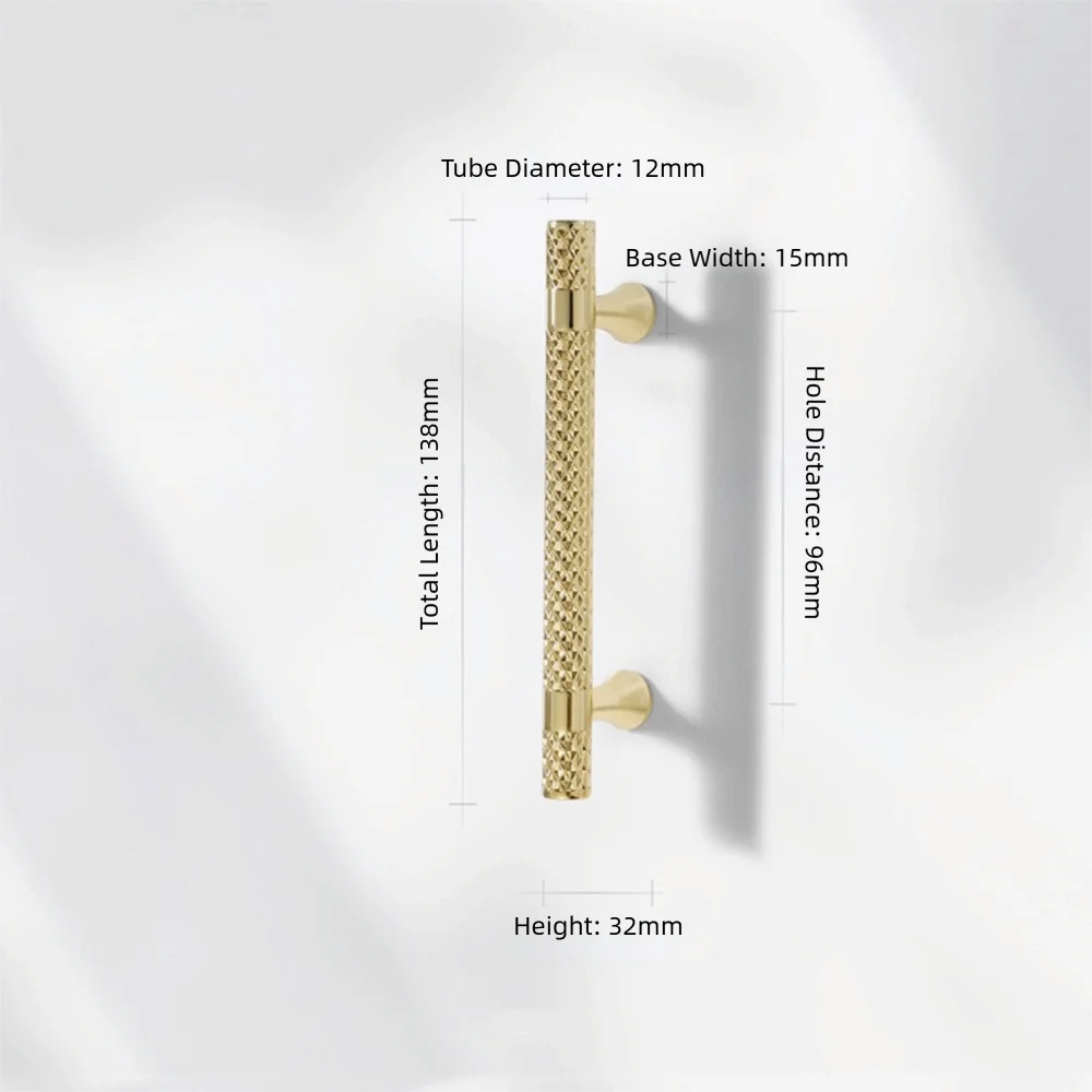 Zinc Alloy Cabinet Handles – Gold, Black & Copper Pulls