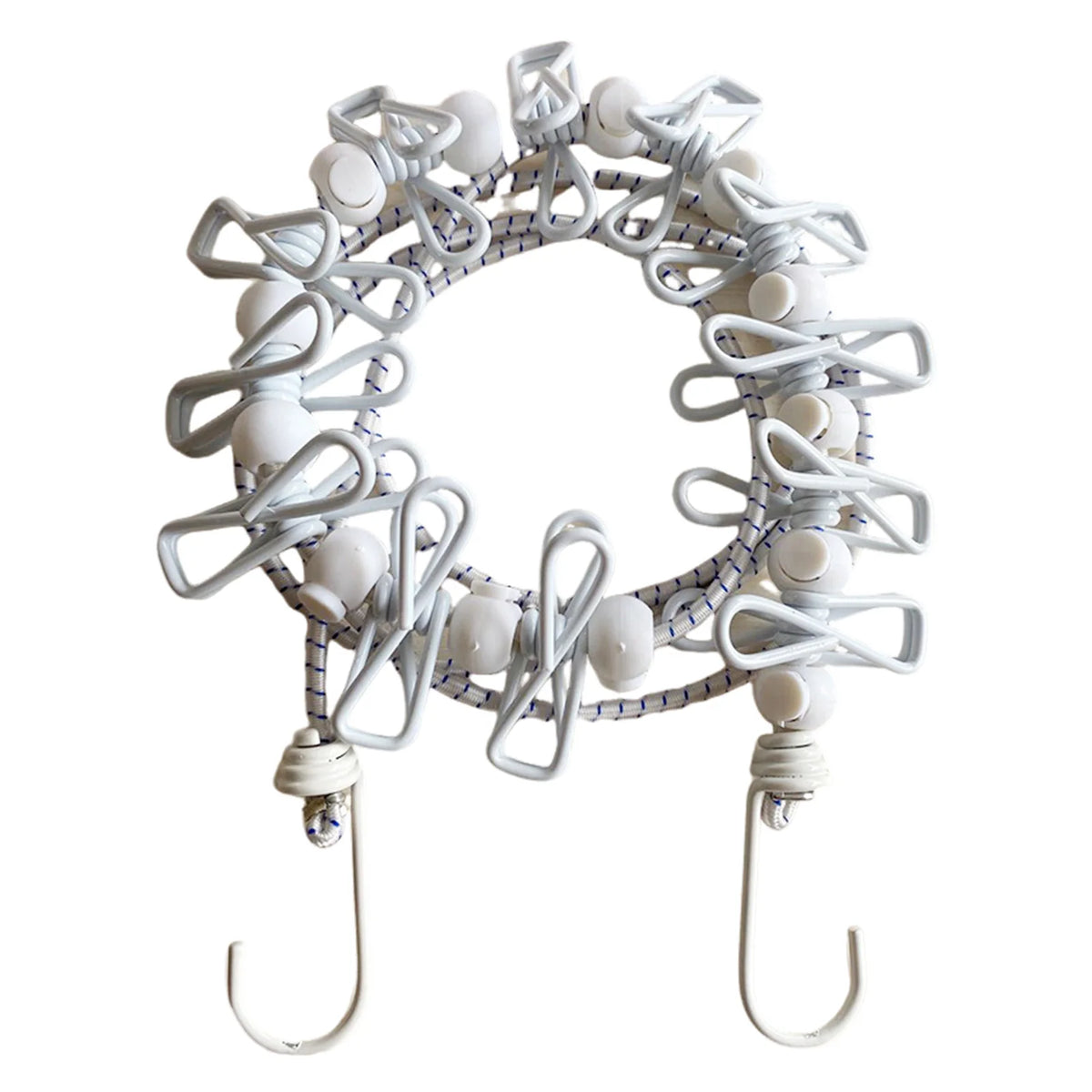 Portable Retractable Clothesline with 12 Clips | Travel & Outdoor