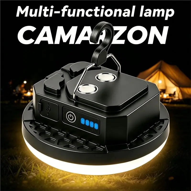 Rechargeable Camping Lantern 4000mAh Magnetic LED IPX4