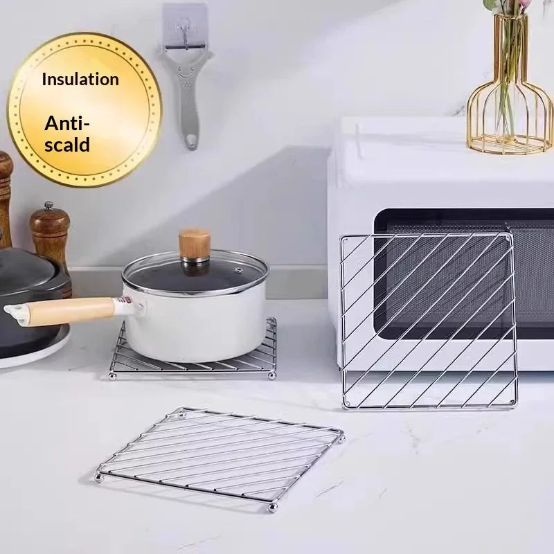 Stainless Steel Trivet Pot Mat – Kitchen Counter Protector