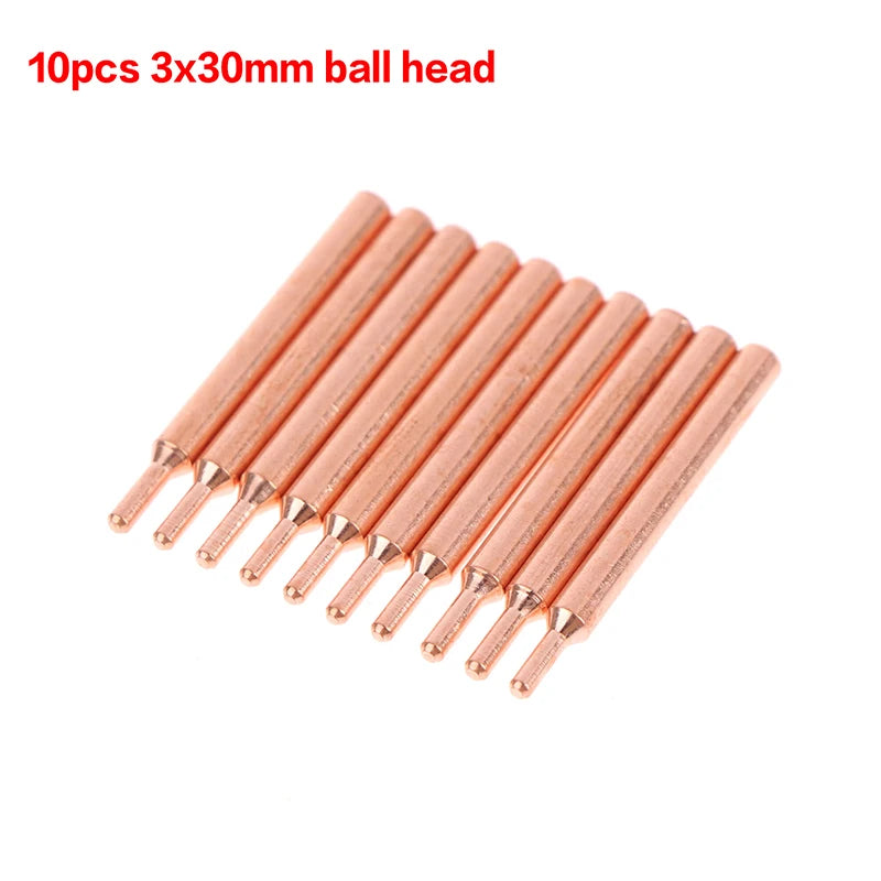 Purple Copper Spot Welder Electrode Tips for 18650 – 5/10 PCS