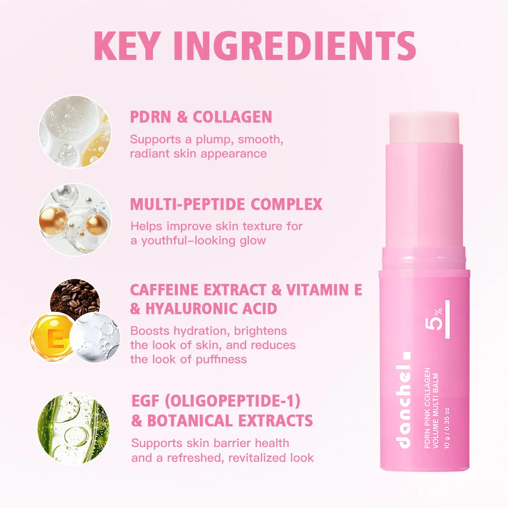 PDRN Pink Collagen Volume Balm Stick – Firming & Hydrating