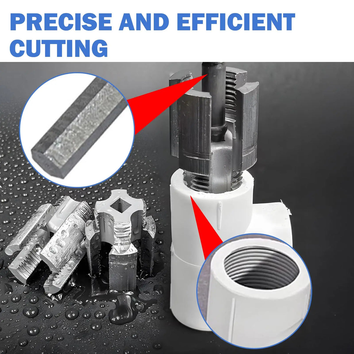 PPR/PVC Pipe Threader 20mm 25mm – Tap & Die Thread Cutting Tool