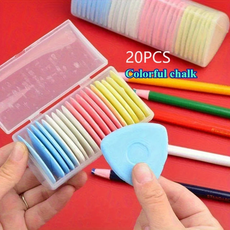 Erasable Tailor's Chalk Set – Fabric Marking for Sewing & Quilting