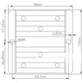 12V to 24V 360W Step-Up DC-DC Converter 15A IP68 – 2 Pack