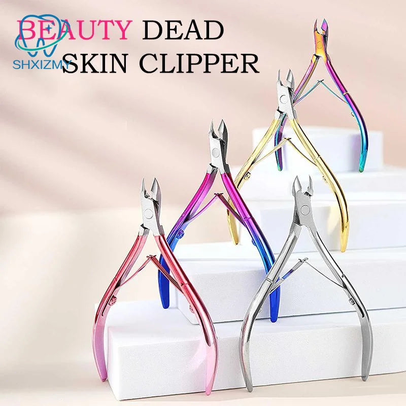 Stainless Steel Cuticle Nipper – Nail Manicure & Pedicure Trimmer