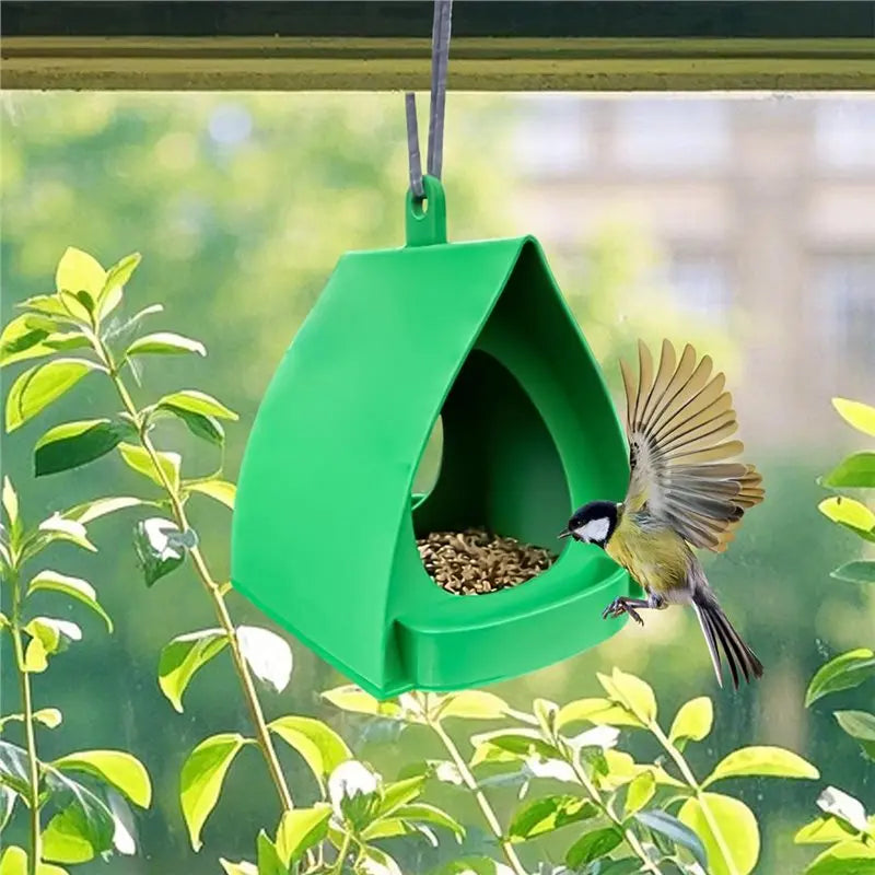 Large Capacity Outdoor Hanging Bird Feeder – Garden & Balcony