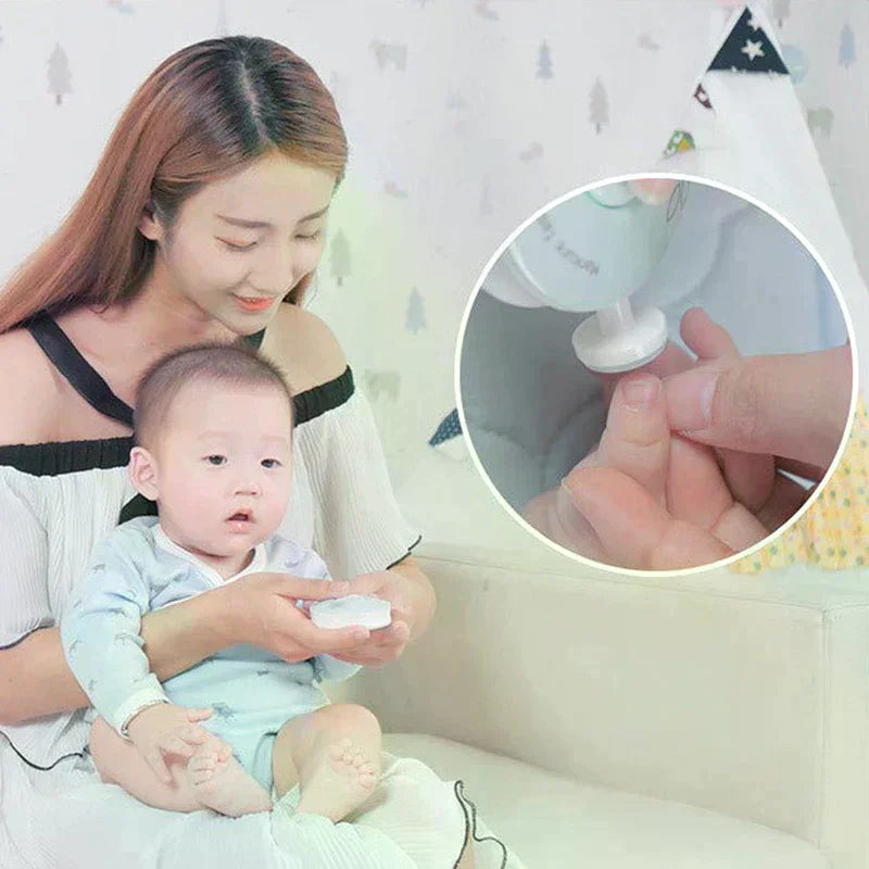 6-Pack Baby Electric Nail File Replacement Heads for Newborns