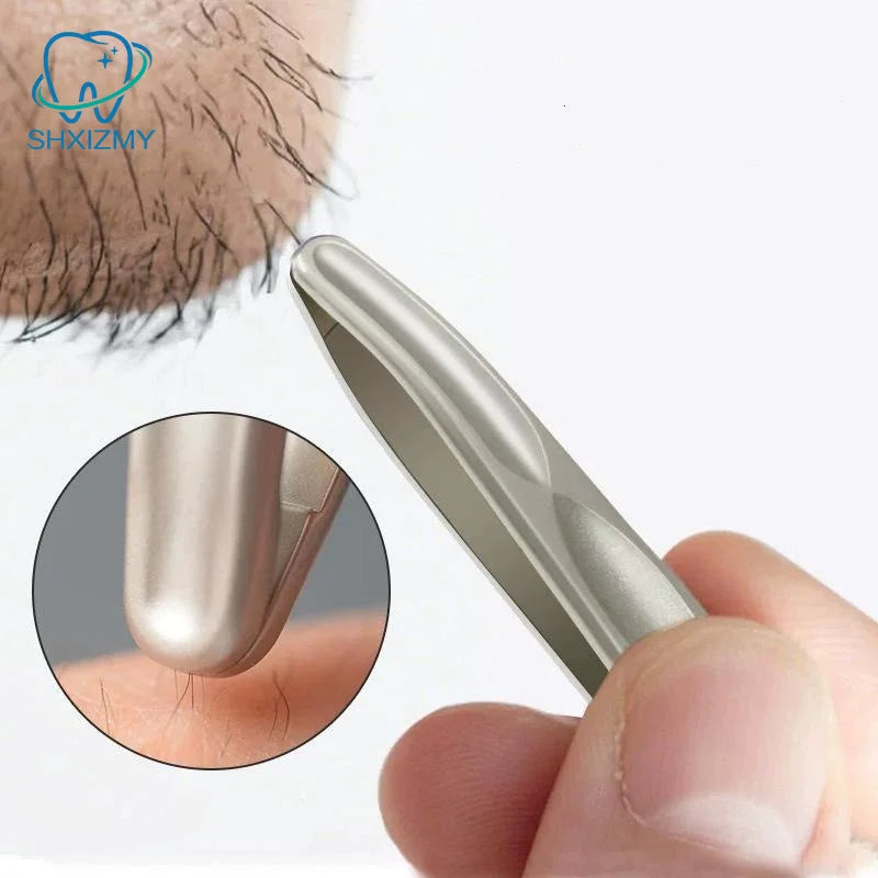 Round Head Precision Tweezers – Eyebrow & Facial Hair Removal