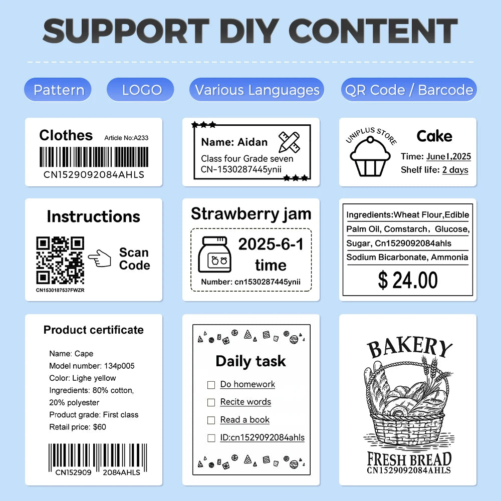 Labelwell Waterproof Thermal Label Rolls – Marklife Phomemo