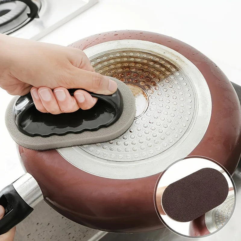 Magic Sponge Brush with Ergonomic Handle – Scratch-Free