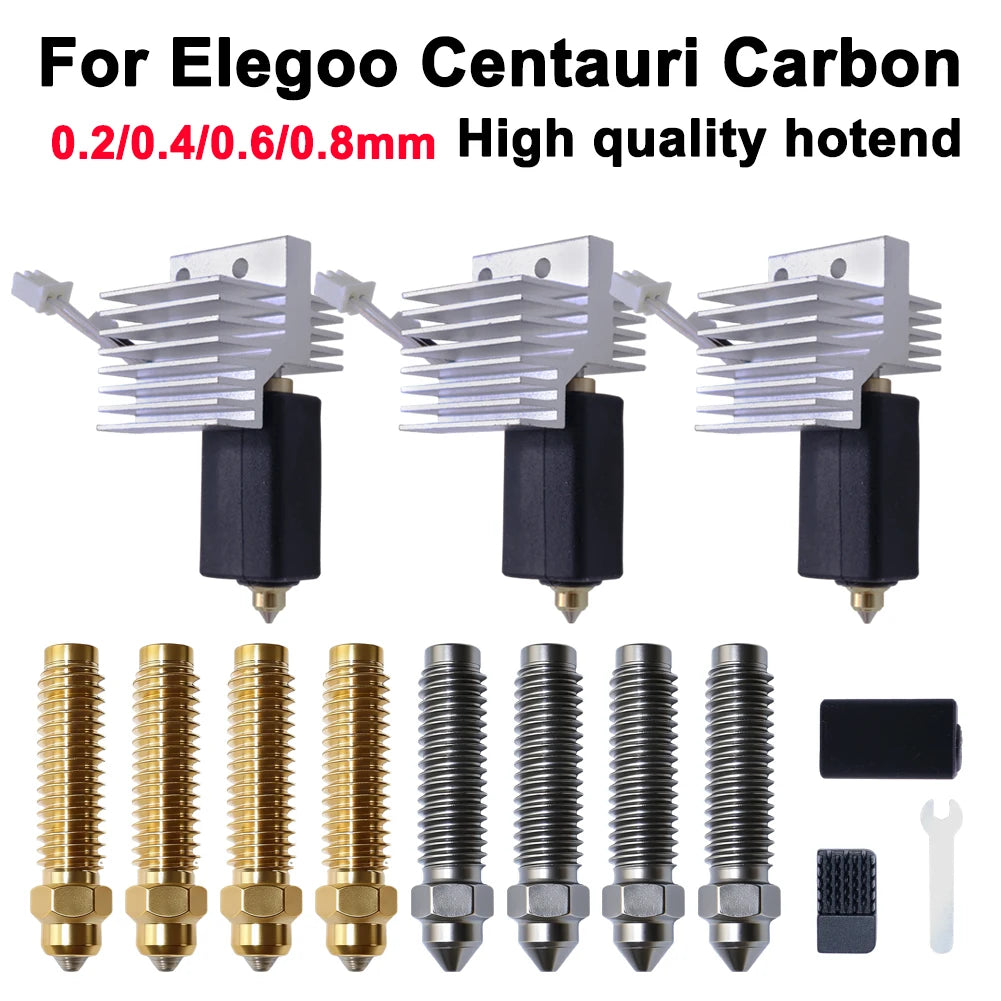 Sprouture Lab Elegoo Centauri Carbon Hotend Kit 0.2–0.8mm