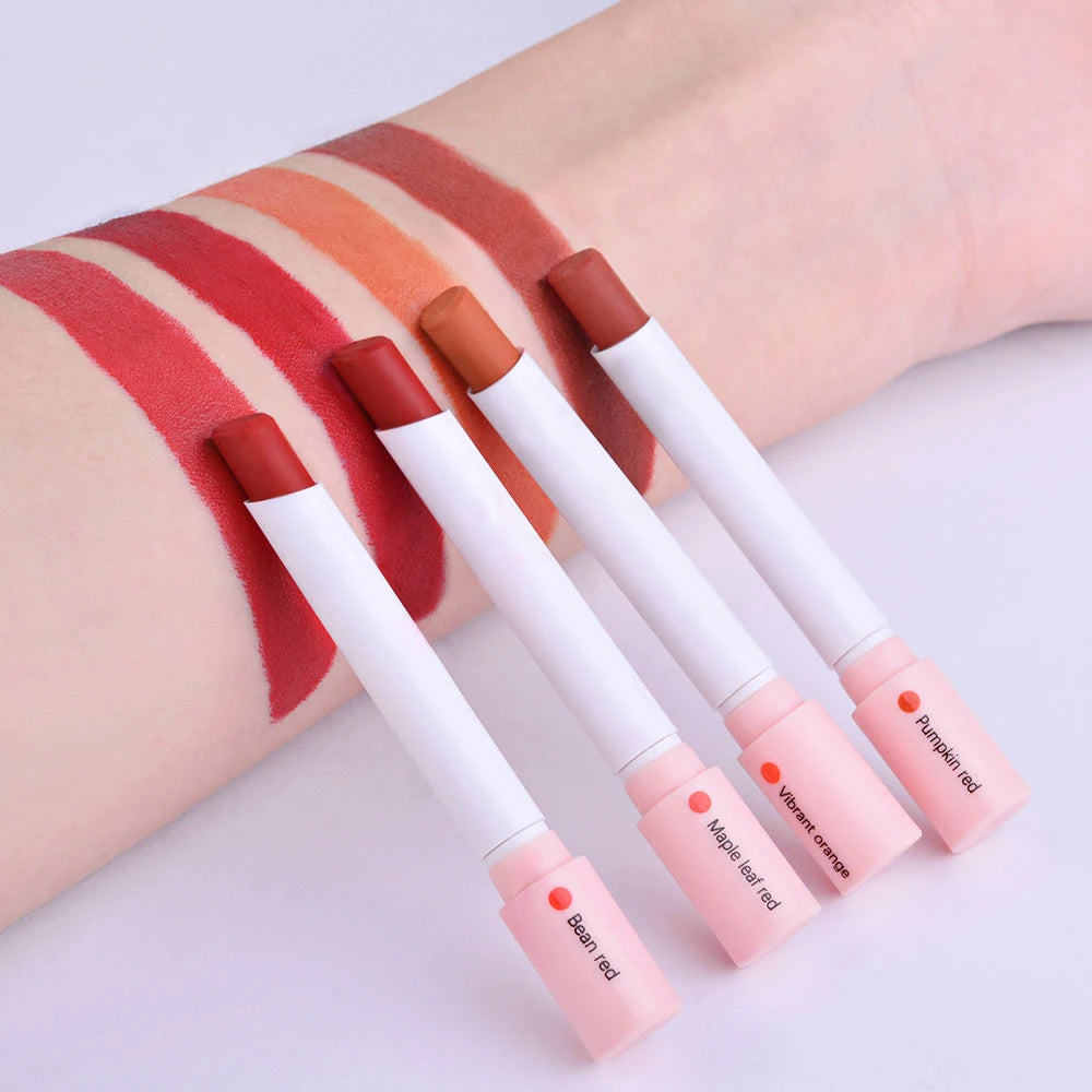 ibcccndc 4-Pc Matte Lipstick Set – Waterproof Long-Lasting Lip Glaze
