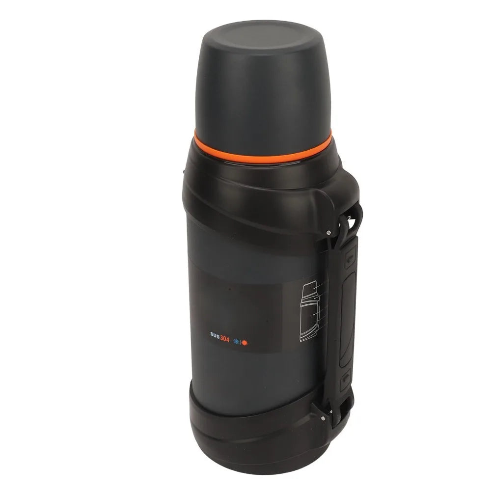 VIBE 2000ml Stainless Steel Insulated Water Bottle | Leak-Proof