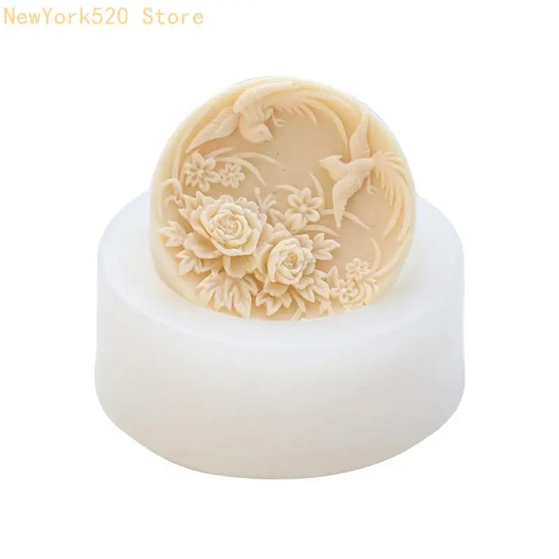 Silicone Flower & Animal Soap Mold – DIY Fondant & Craft