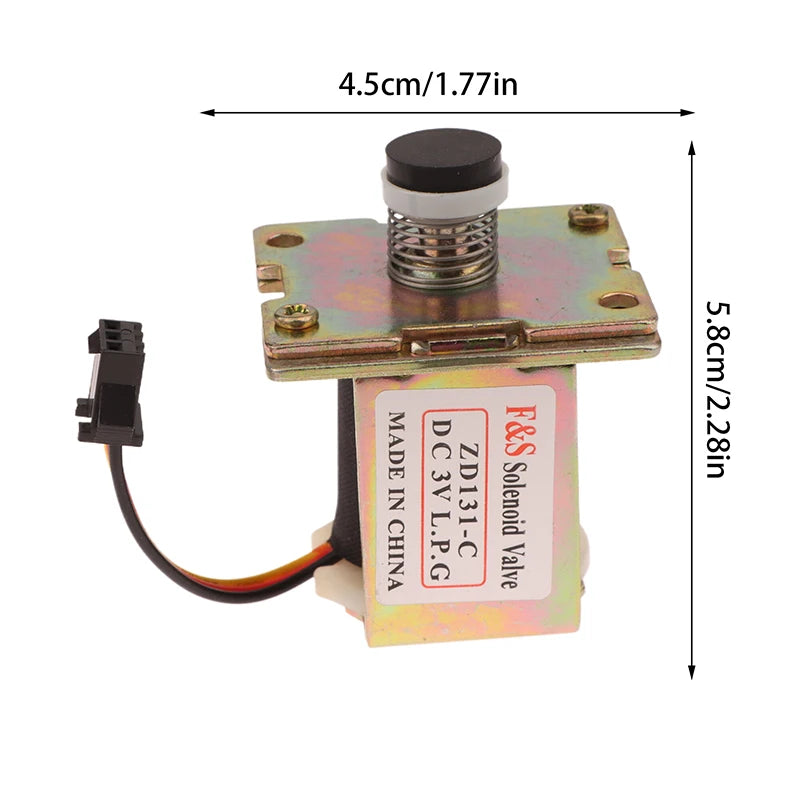ZD131-C DC 3V Self-Priming Solenoid Valve for Gas Water Heater