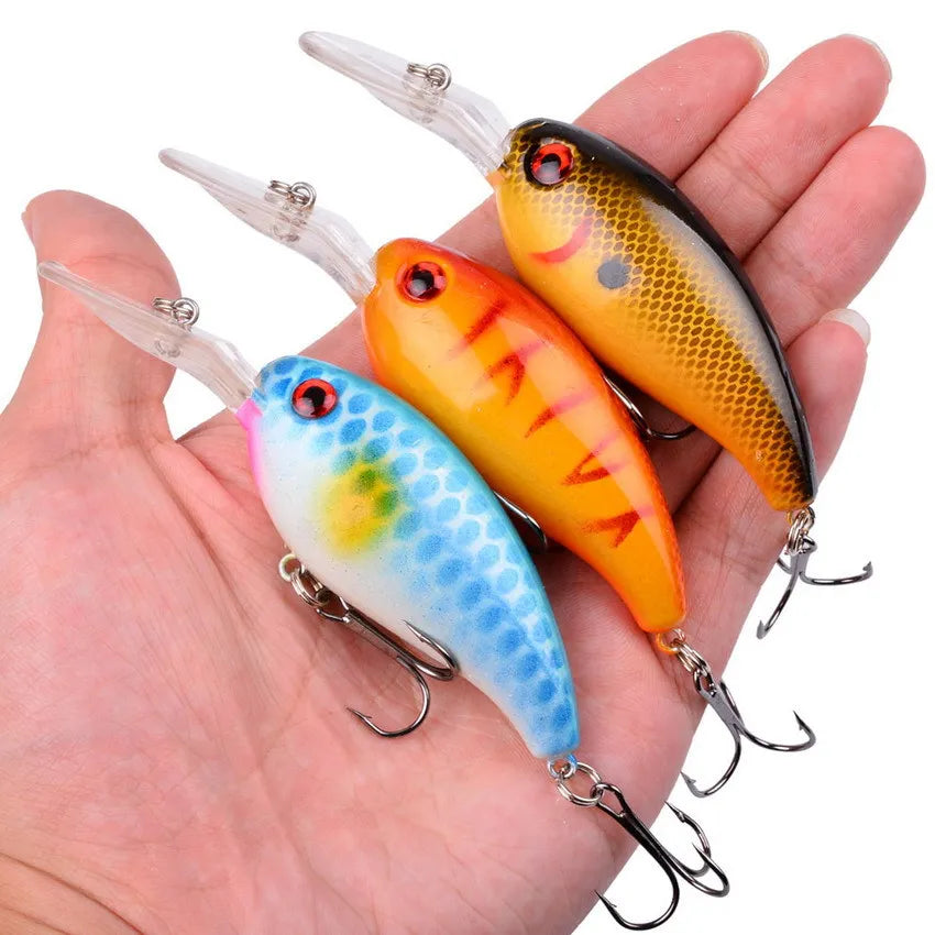 Mini Crank Fishing Lure Set 3/5/8PCS – Swimbait Minnow Wobble