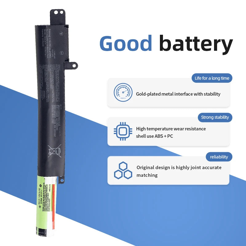 A31N1719 Battery for Asus X407 X507 F407 – 3-Cell Li-Ion Pack