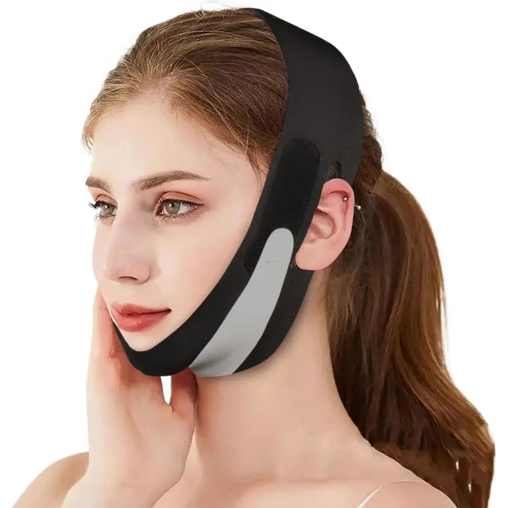 V-Shape Face Lifting Bandage – Chin & Cheek Contouring Belt